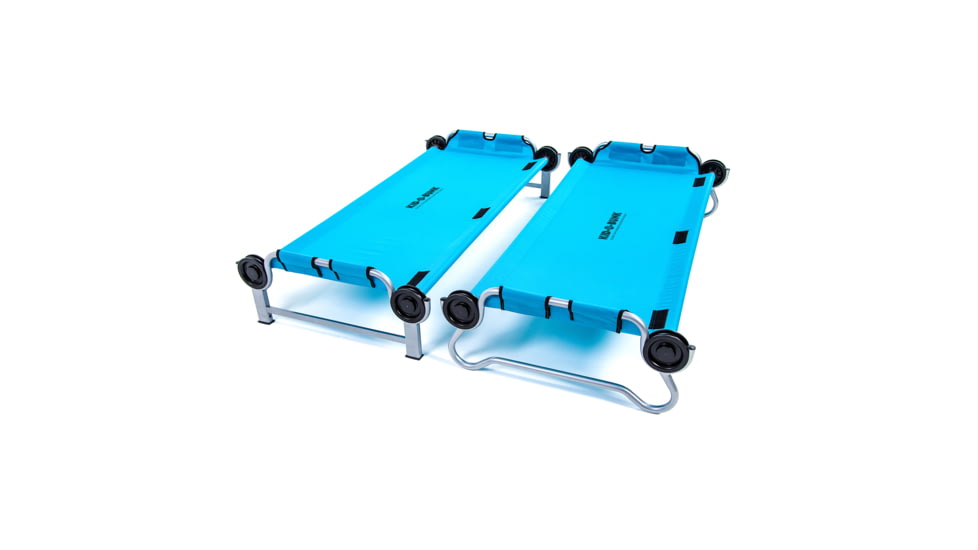 Disc-O-Bed Kid-O-Bunk with 2 Side Organizers, Teal Blue, Childs, 30105BO