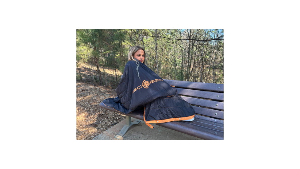 Disc-O-Bed Multifunctional Blanket, Black, 50009