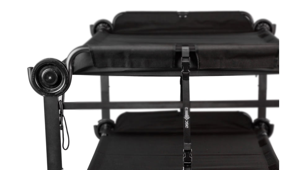 Disc-O-Bed Portable Cot System, 2XL, Black, 31507B