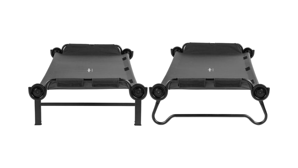 Disc-O-Bed Portable Cot System, Extra Large, Black, 31502B