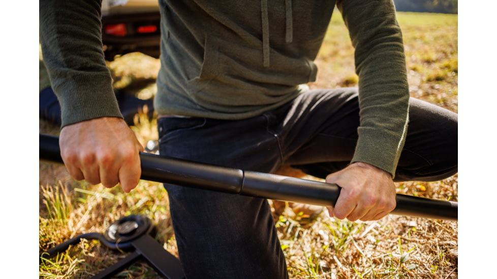 Disc-O-Bed Portable Cot System, Extra Large, Black, 31502B