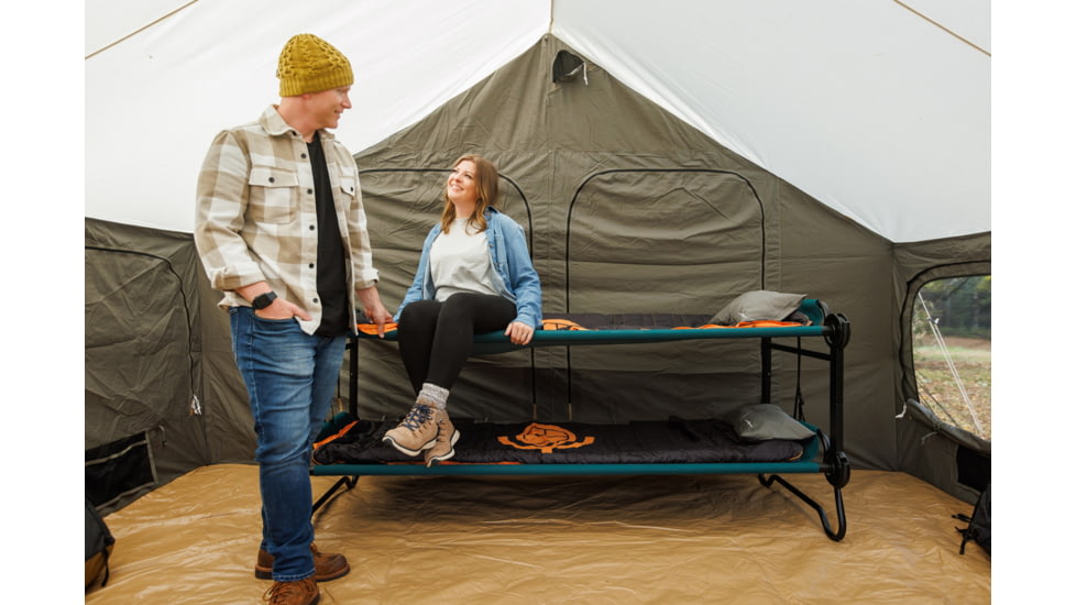 Disc-O-Bed Portable Cot System, Extra Large, Green, 31002B