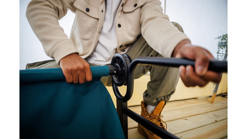 Disc-O-Bed Portable Cot System, Extra Large, Green, 31002B