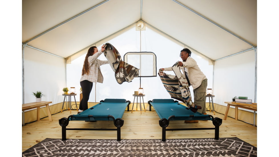 Disc-O-Bed Portable Cot System, Extra Large, Green, 31002B