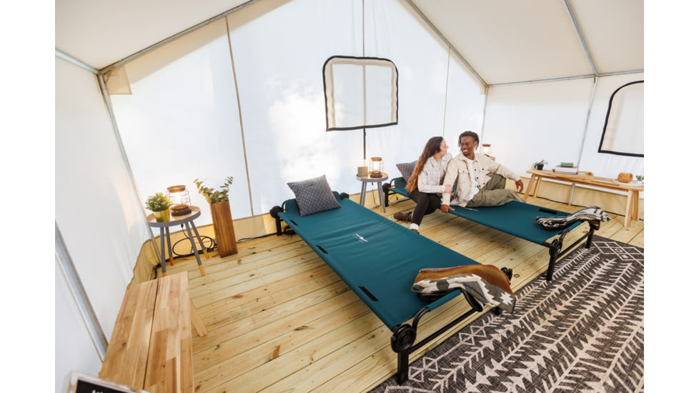 Disc-O-Bed Portable Cot System, Extra Large, Green, 31002B