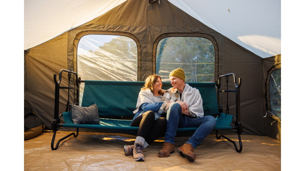 Disc-O-Bed Portable Cot System, Extra Large, Green, 31002B