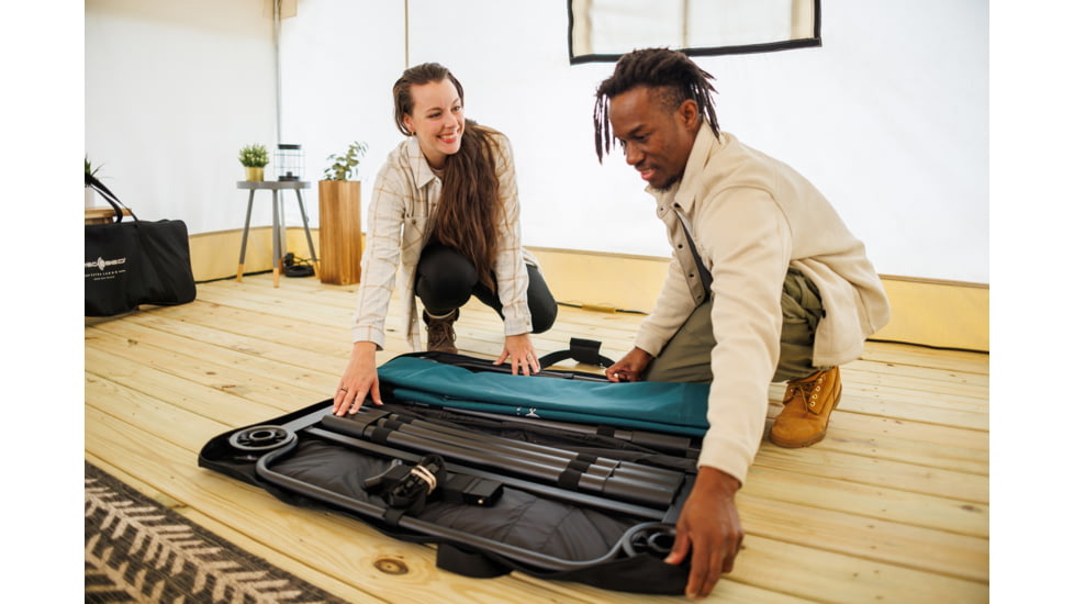 Disc-O-Bed Portable Cot System, Extra Large, Green, 31002B