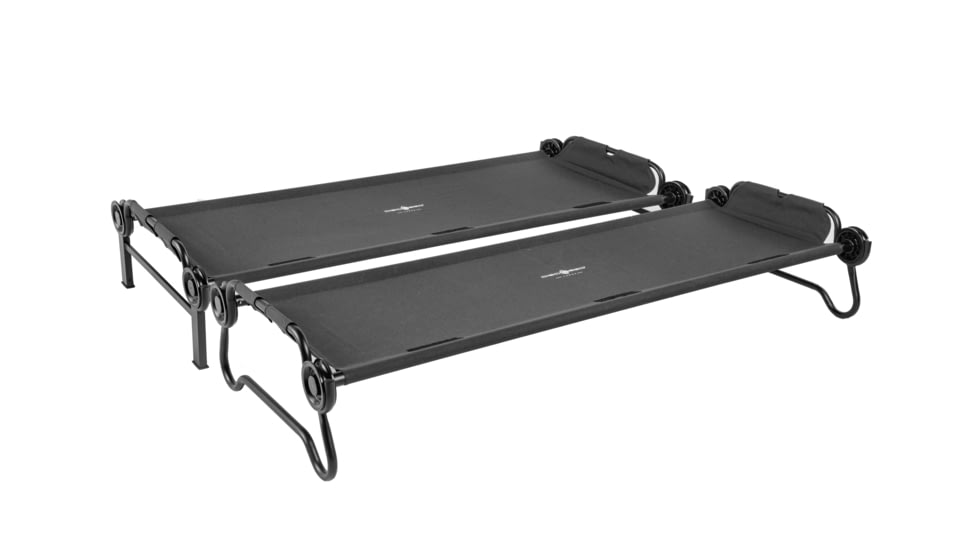 Disc-O-Bed Portable Cot System, Large, Black, 31501B