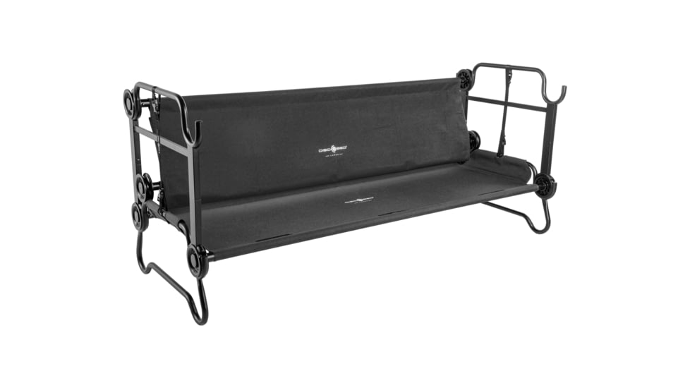 Disc-O-Bed Portable Cot System, Large, Black, 31501B