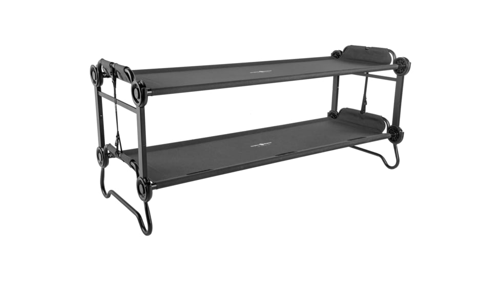 Disc-O-Bed Portable Cot System, Large, Black, 31501B