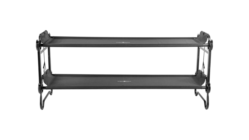 Disc-O-Bed Portable Cot System, Large, Black, 31501B