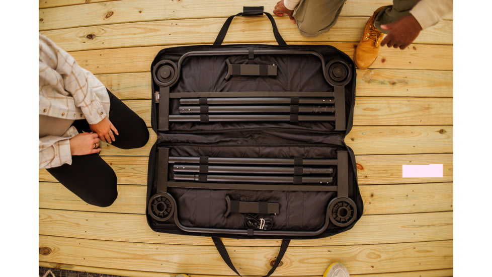 Disc-O-Bed Portable Cot System, Black, Large, 31501B