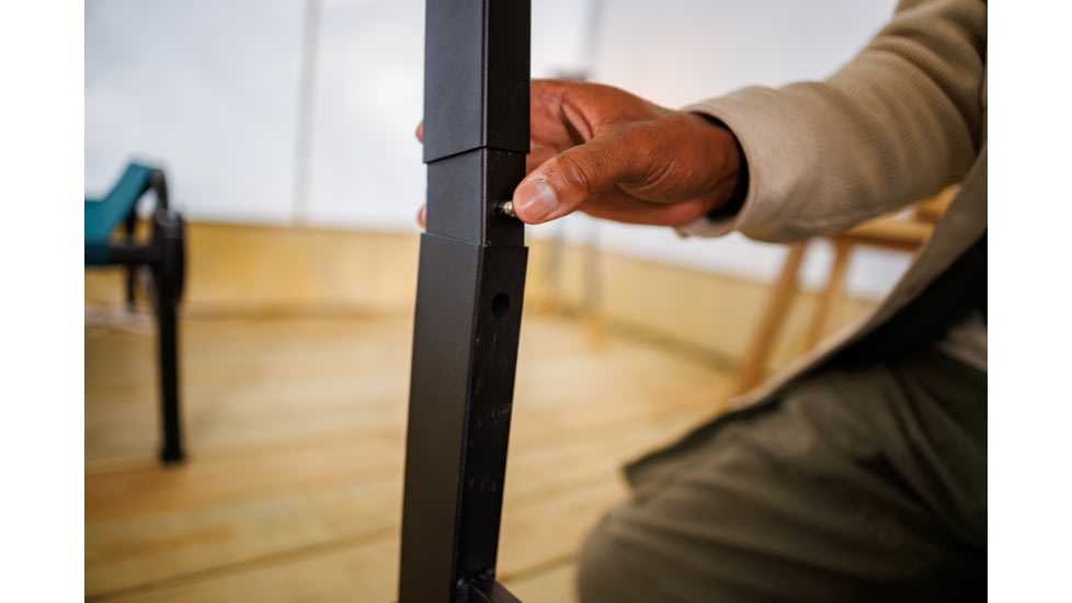 Disc-O-Bed Portable Cot System, Large, Black, 31501B