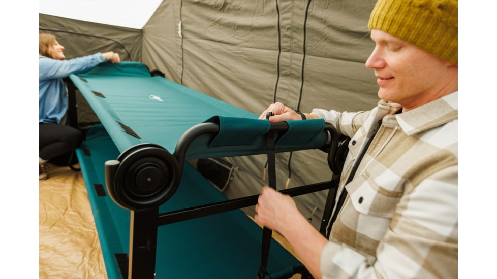 Disc-O-Bed Portable Cot System, Large, Green, 31001B