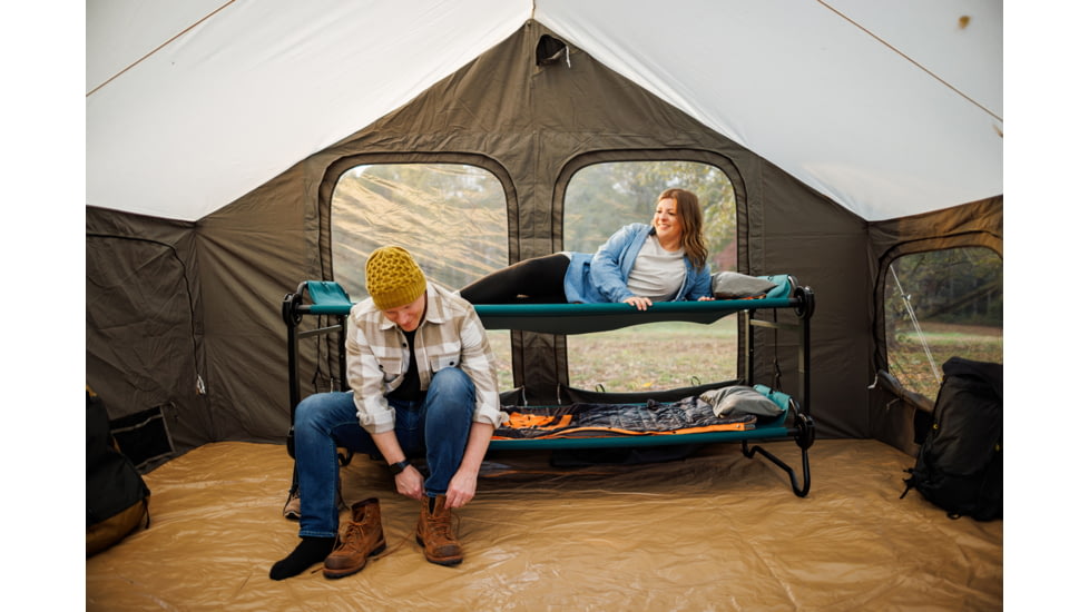 Disc-O-Bed Portable Cot System, Large, Green, 31001B