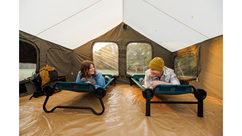 Disc-O-Bed Portable Cot System, Large, Green, 31001B