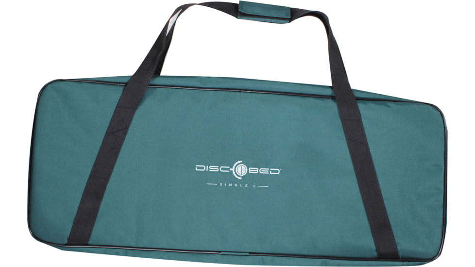 Disc-O-Bed Single Large Sleeping Cot, 500lbs, 600D Polyester Sleeping Deck, Green, 30011