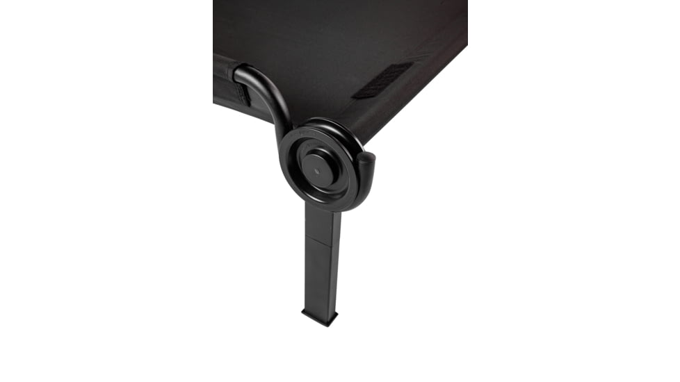 Disc-O-Bed Single Portable Cot, 2XL, Black, 31507