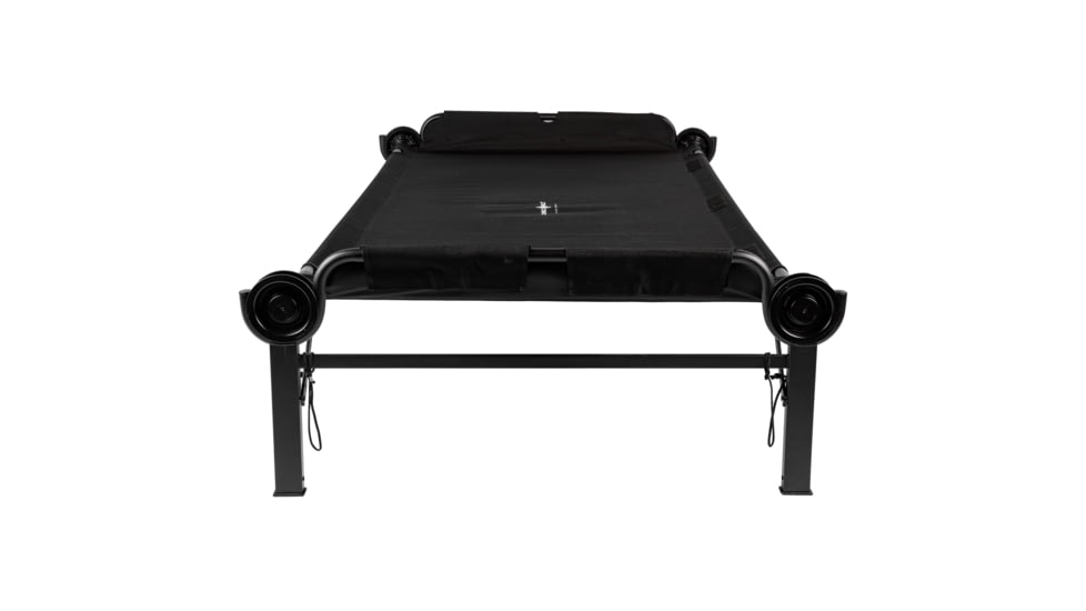 Disc-O-Bed Single Portable Cot, 2XL, Black, 31507
