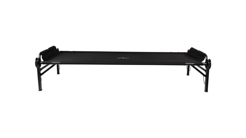 Disc-O-Bed Single Portable Cot, 2XL, Black, 31507