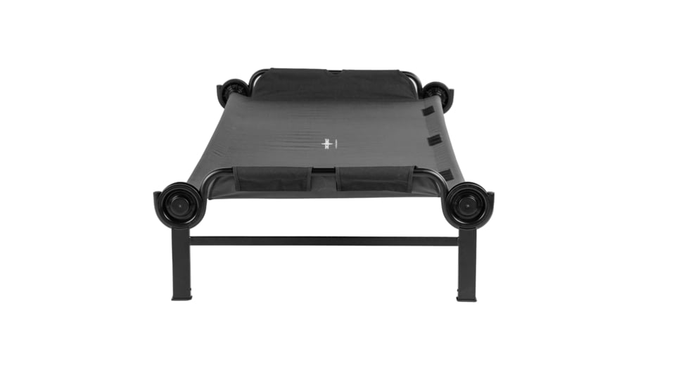 Disc-O-Bed Single Portable Cot, Extra Large, Black, 31502