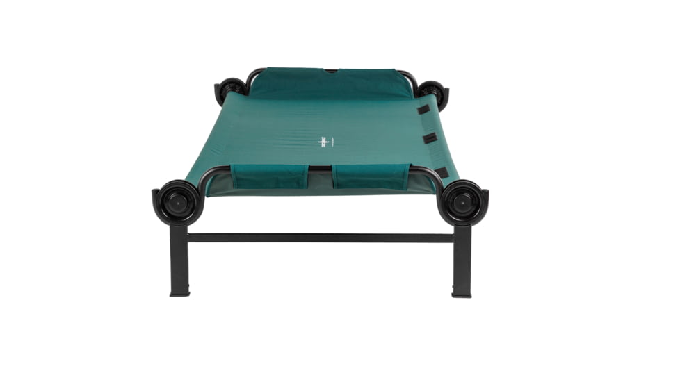 Disc-O-Bed Single Portable Cot, Extra Large, Green, 31002