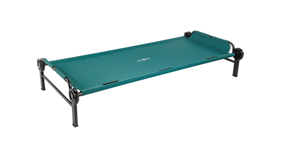 Disc-O-Bed Single Portable Cot, Extra Large, Green, 31002