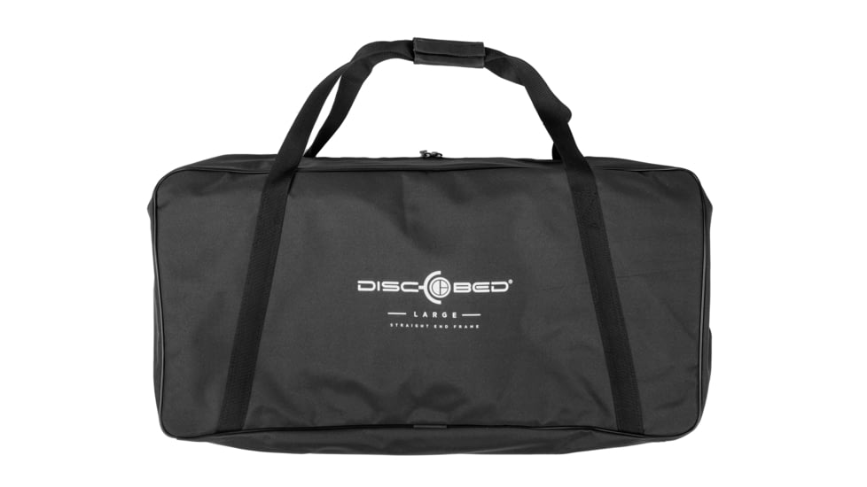 Disc-O-Bed Single Portable Cot, Large, Black, 31501