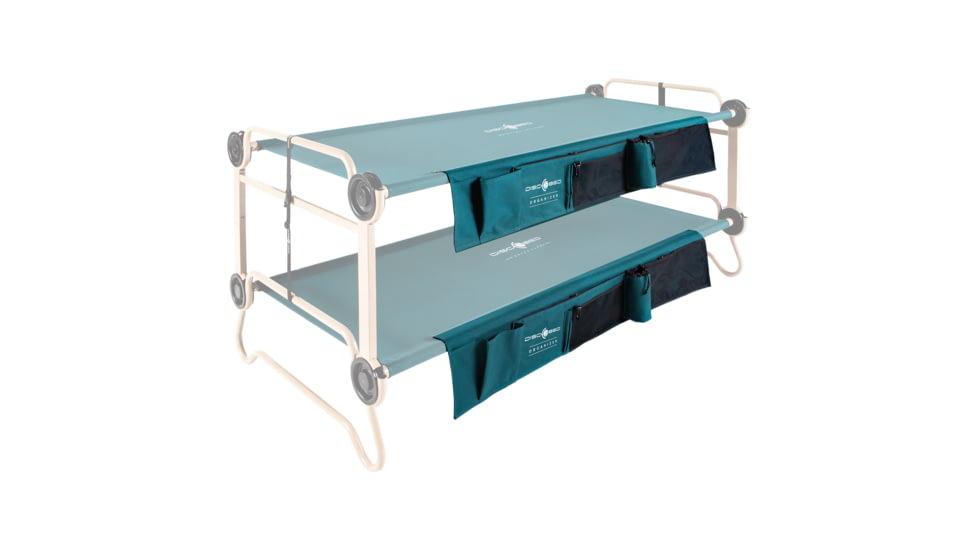Disc-O-Bed Solid Side Organizer, 600D Polyester, Green, 19808/GRN