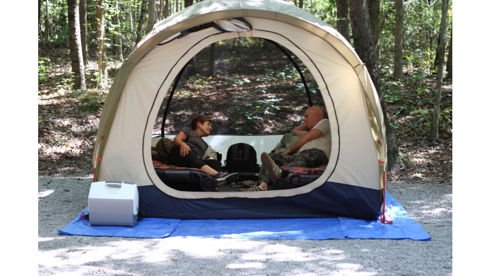 Disc-O-Bed Special Edition Extra Large Outfitter Sleeping Cots w/Side Organizers, Gray, 30022BO