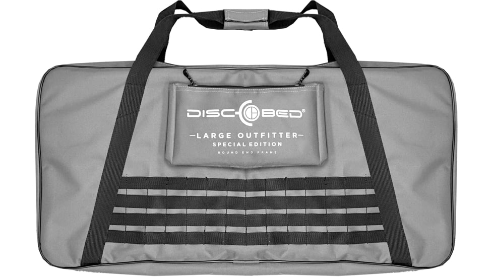 Disc-O-Bed Special Edition Large Outfitter Sleeping Cots w/Side Organizers, Gray, 30021BO