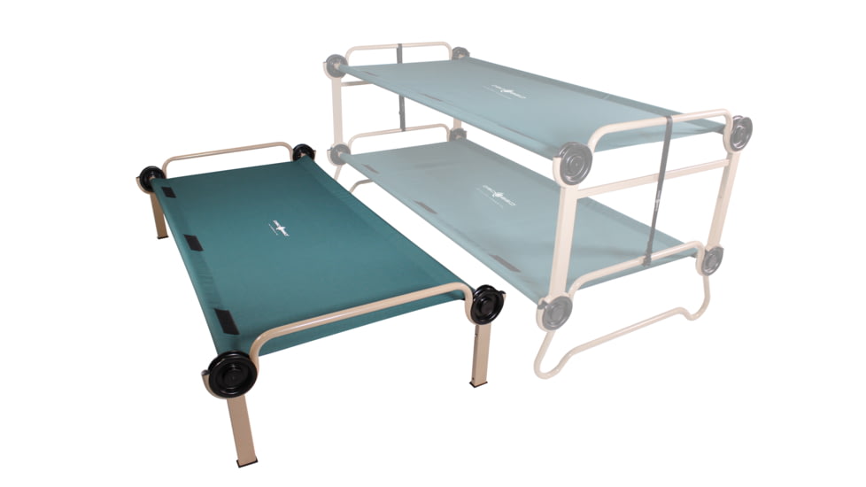 Disc-O-Bed Trundle Cot, XL/ 2XL, Green, 30008