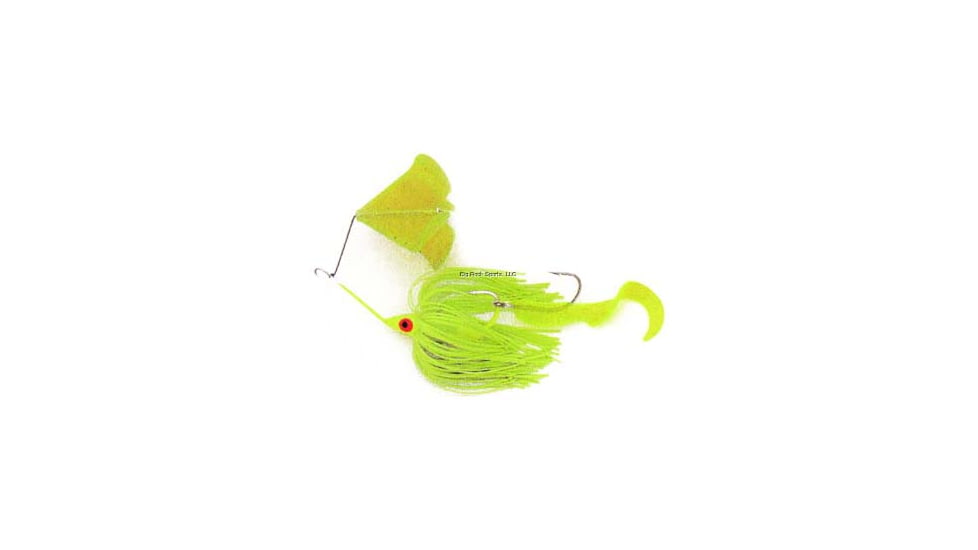 Dixie Dancer Spinnerbait, Tandem Willow Blade, Chartreuse, 3/8oz, DDW04