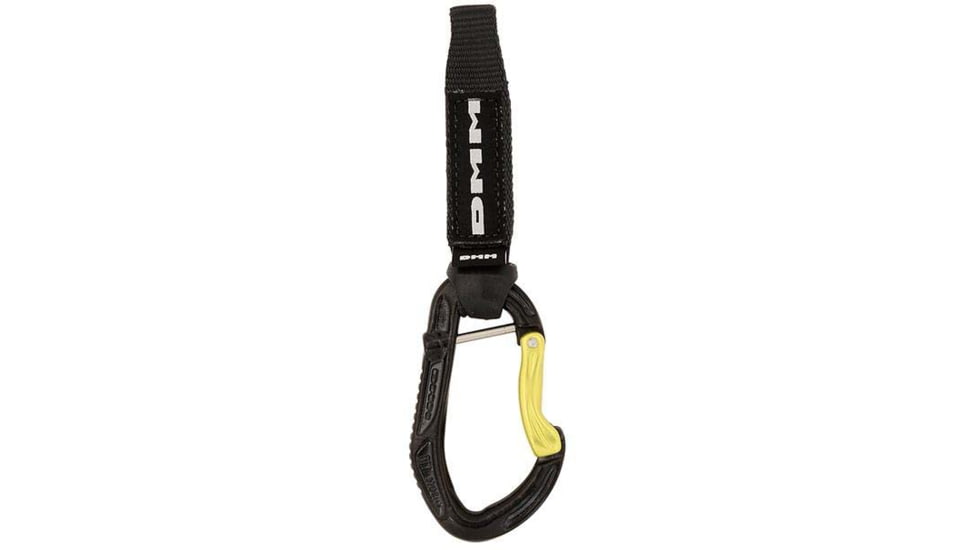 DMM Alpha Steel Captive Bar Quickdraw, Black, 12cm, C526CB-12