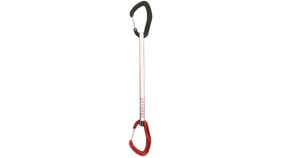 DMM Alpha Trad Quickdraw, Titanium/Red, 25cm, A508-25RD