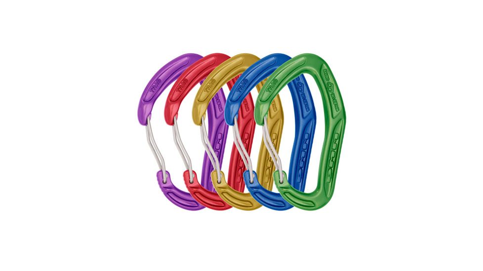 Alpha Trad Wiregate Carabiner - 5 pk