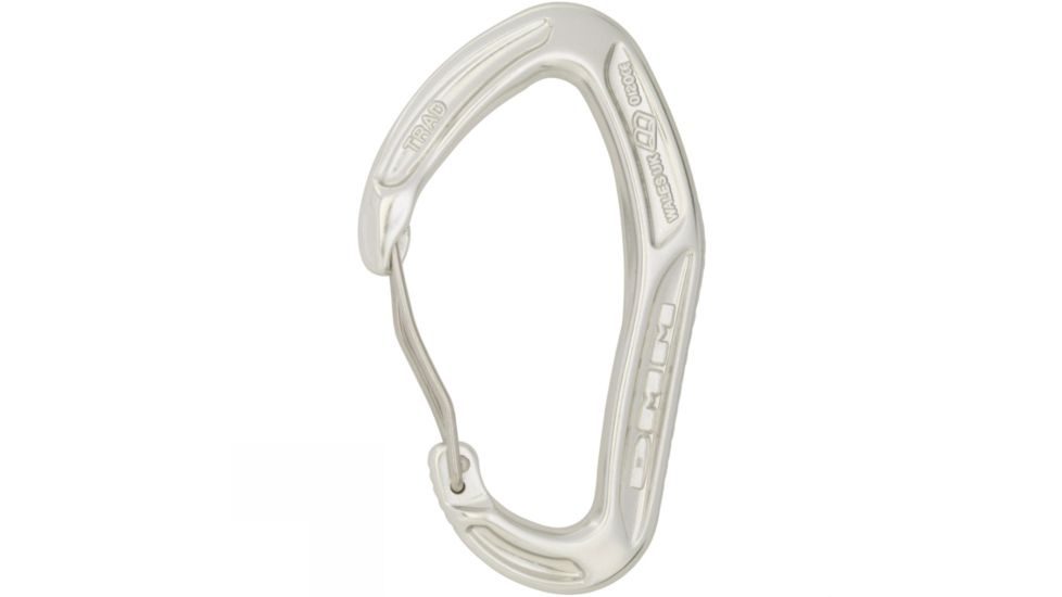 DMM Alpha Trad Wiregate Carabiner-Silver