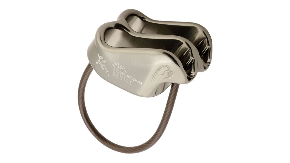 DMM Beetle Belay Device, Gunmetal, A1175BLT