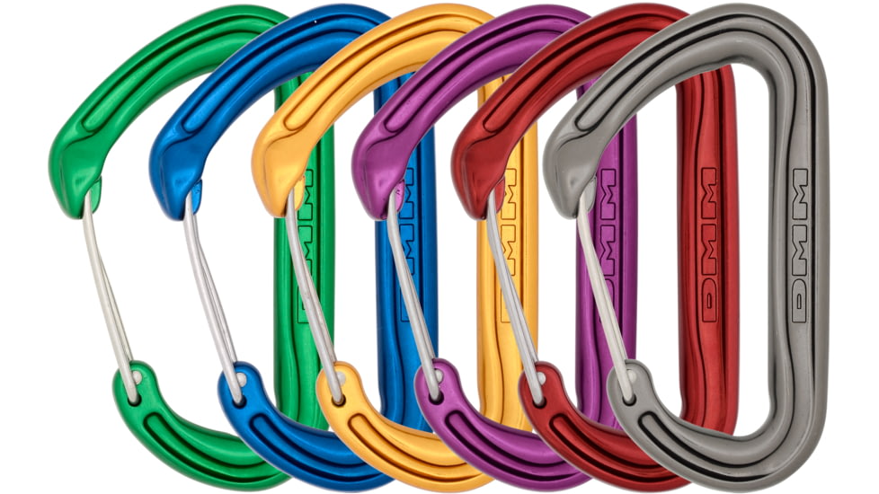 DMM Chimera Colour Carabiner - 6 Pack, Assorted, One Size, A398-P6