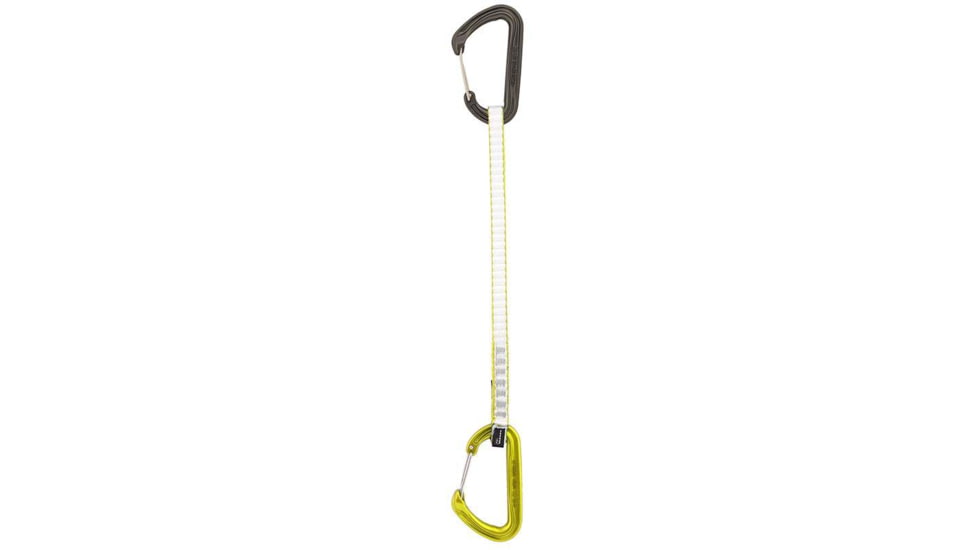 DMM Chimera Quickdraw Carabine, Titanium/Lime, 25cm, A398-25LG