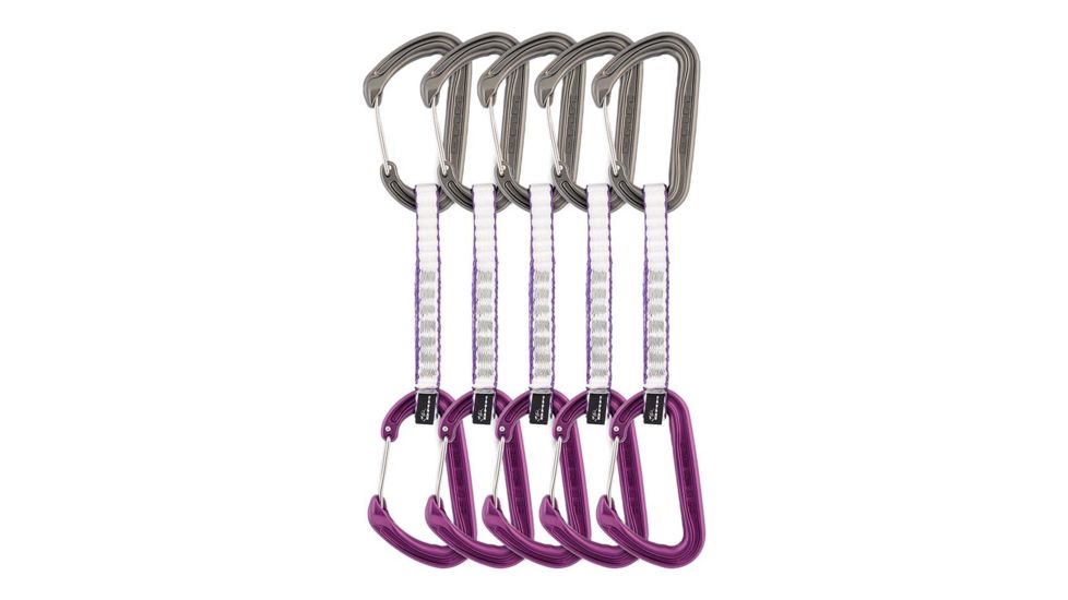 DMM Chimera Quickdraws Carabine, Pack of 5, Purple, 12cm, A398-12PRP5