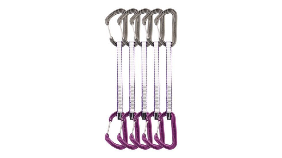 DMM Chimera Quickdraws Carabine, Pack of 5, Purple, 18cm, A398-18PRP5