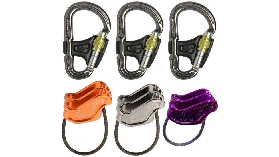 DMM Mantis Belay Device and Master 2 Set