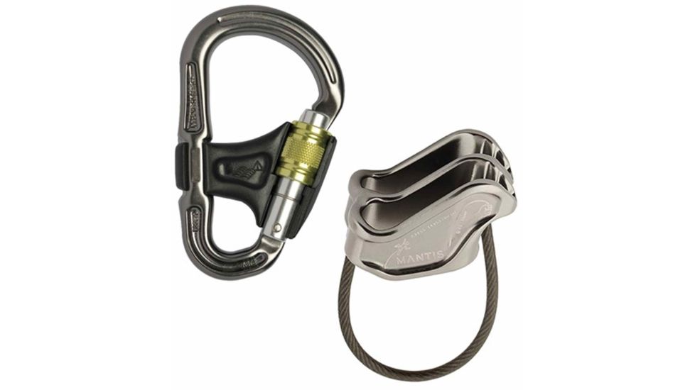 DMM Mantis Belay Device and Master 2 Set-Gunmetal