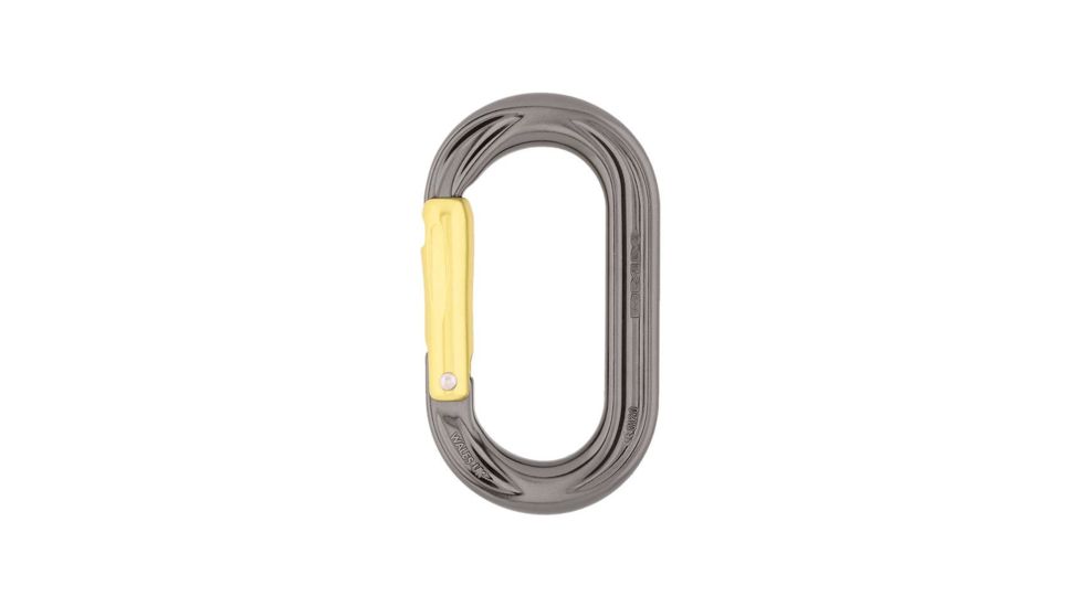 DMM Perfecto Oval Shaped Carabiner, Gunmetal, A591
