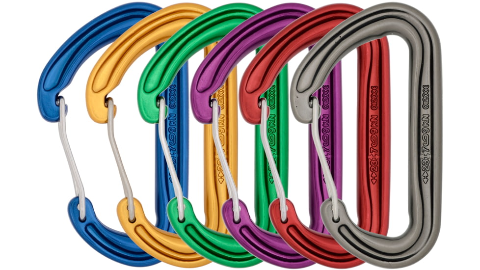 DMM Phantom Carabiner - 6 Pack, Assorted, One Size, A318-P6