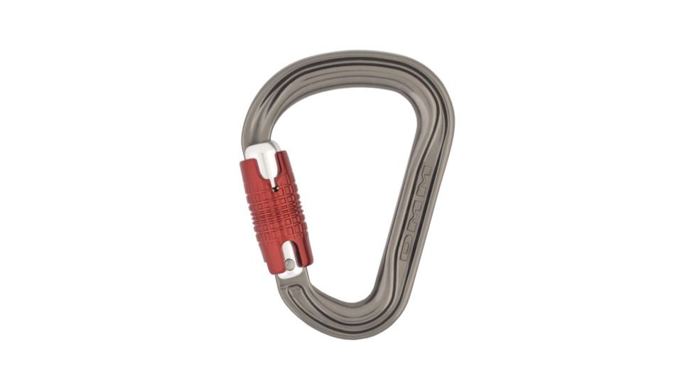 DMM Phantom HMS Quicklock Carabiner, Titanium/Red, A573