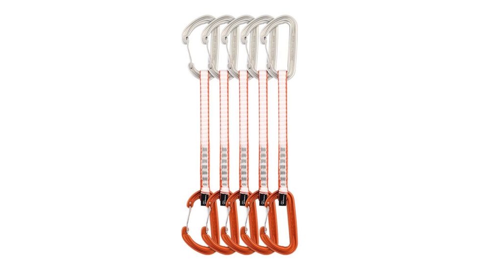 DMM Phantom Quickdraws Carabine, Pack of 5, Orange, 18cm, A318-18ORP5