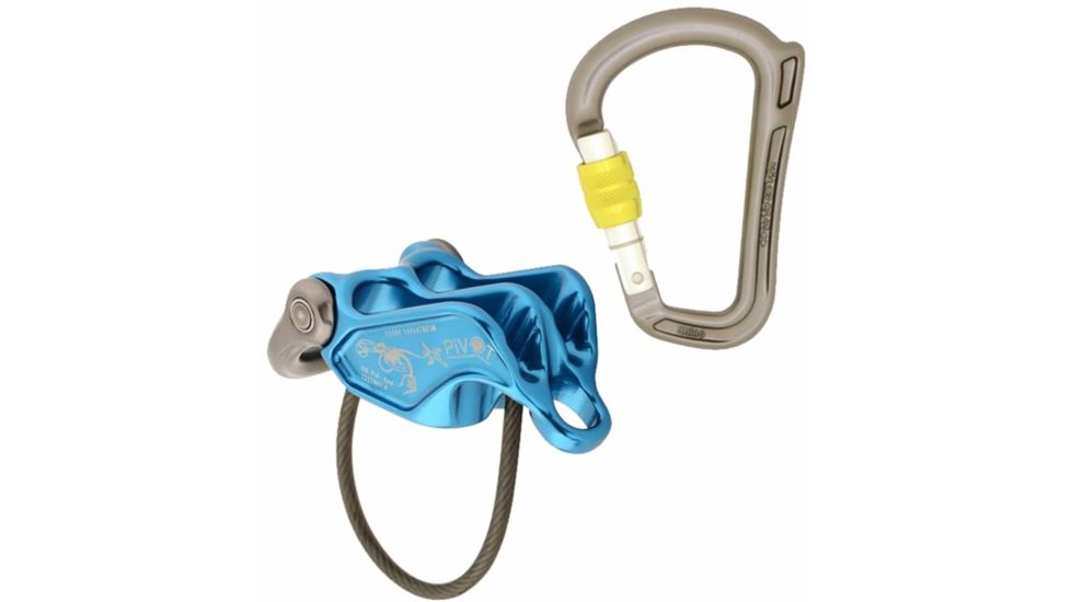 DMM Pivot Belay Device and Rhino Set-Blue