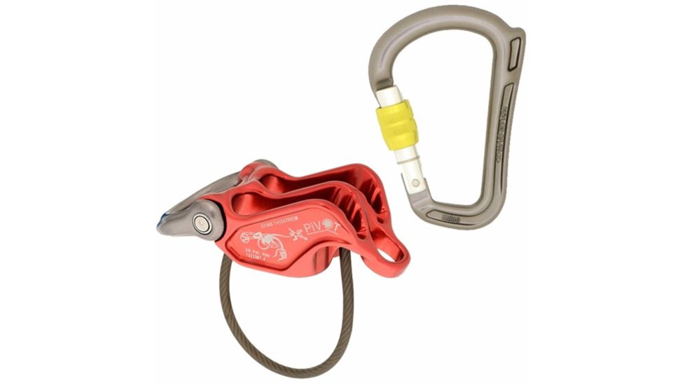 DMM Pivot Belay Device and Rhino Set-Red